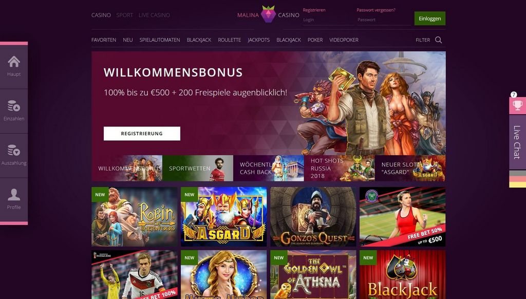 Malina Gambling Establishment Review (2026) - Exclusive Welcome Bonus